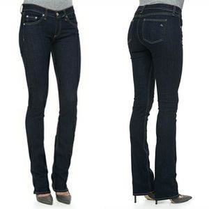 Rag & Bone Straight Leg Jean in Heritage Dark Wash